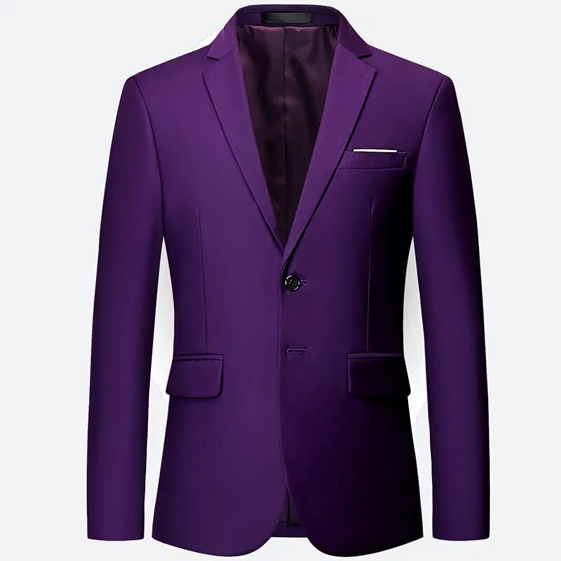 Blazer Masculino Poliéster Corte Italiano - Brooklyn