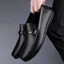 Sapato Mocassim Social Masculino de Couro - Lucca