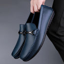 Sapato Mocassim Social Masculino de Couro - Lucca