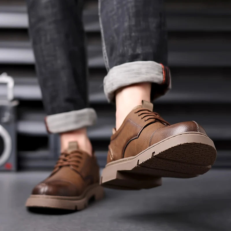 Sapato Social Masculino de Couro - Guilhermo