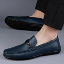 Sapato Mocassim Social Masculino de Couro - Lucca