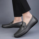 Sapato Mocassim Social Masculino de Couro - Lucca