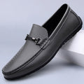Sapato Mocassim Social Masculino de Couro - Lucca