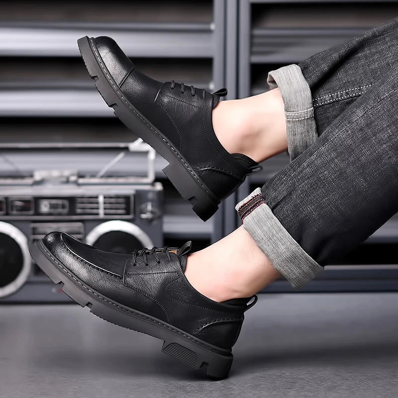 Sapato Social Masculino de Couro - Guilhermo