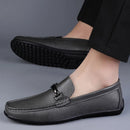 Sapato Mocassim Social Masculino de Couro - Lucca