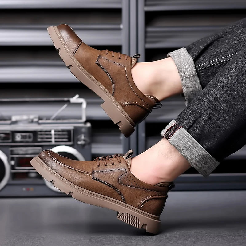 Sapato Social Masculino de Couro - Guilhermo