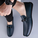 Sapato Mocassim Social Masculino de Couro - Lucca