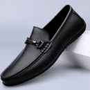 Sapato Mocassim Social Masculino de Couro - Lucca